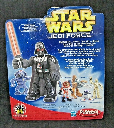 Playskool Star Wars Jedi Force Darth Vader & Imperial Claw Droid - Picture 2 of 2