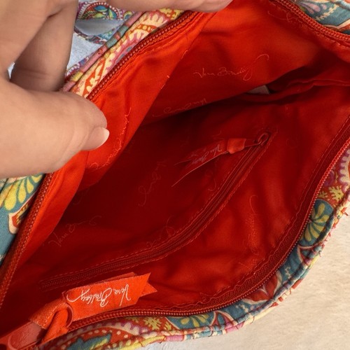 Vera Bradley Paisley In Paradise Multi Pocket Quilted Handbag - Picture 12 of 16
