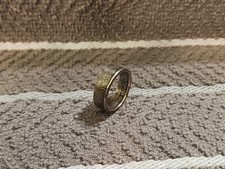 Ohio Handcrafted Washington Quarters coin ring, size 8