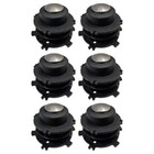 Proven Part 6-Trimmer Spools W/ Metal Cap Fit 25-2 and 27-2 For Stihl 4002 710 4