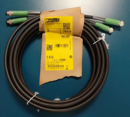 1404136 Phoenix Contact - SAC-8P-M 8MS/ 3,0-PUR/M 8FS SH - Câble pour capteurs - Picture 2 of 5