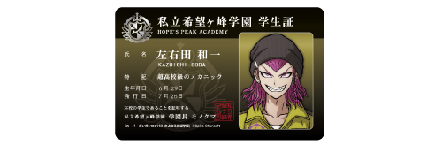 Super Dangan Ronpa & Danganronpa V3 Studentenausweise Personalausweis - Bild 5 von 19