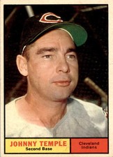 1961 Topps 155 Johnny Temple VG-EX #D363658