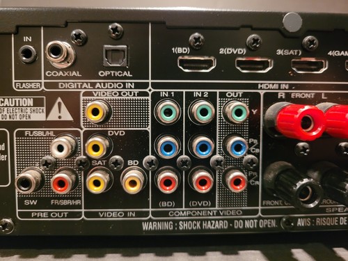 Marantz NR 1402 5.1 Channel 180 Watt Receiver Working No Remote - Picture 11 of 17