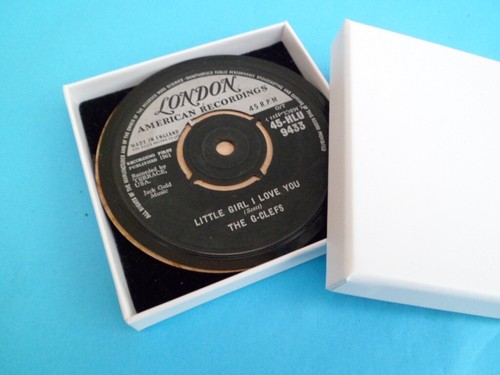 DRINKS COASTERS - Upcycled Vinyl Records Singles All Artists List G - Picture 52 of 203