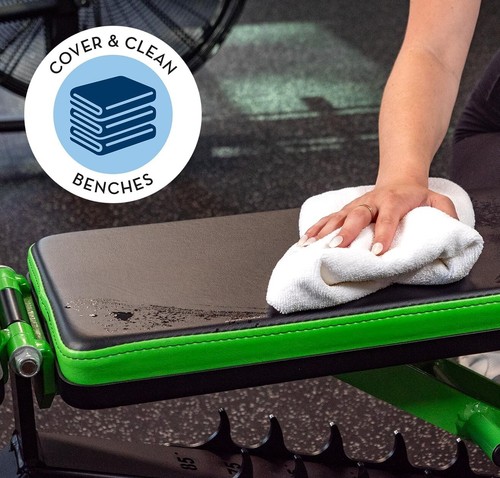 Versatile Microfiber Sweat Towels for Fitness, 6-Pack, Gym & Yoga Essentials - Picture 4 of 9