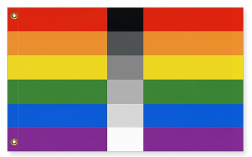 Homoflexible Pride Flagge, 2x1 3x2 5x3 Hetero Flexible LGBT LGBTQ LGBTQIA Banner - Bild 2 von 6