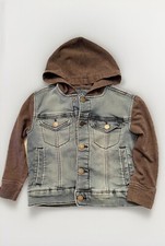 Art Class Jean Jacket With Hood XS Kids Fast Shipping