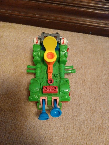 Teenage Mutant Ninja Turtles Toilet Taxi TMNT 1990 Playmates car Vtg - Picture 8 of 9