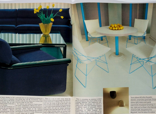Fiorucci ETTORE SOTTSASS Studio Alchimia VICO MAGISTRETTI Penn OBSERVER magazine - Bild 6 von 12