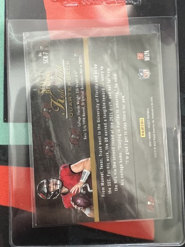 2021 Panini Select Kyle Trask #SCR-7 Select Certified RC (PWE) - Picture 2 of 2