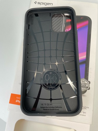 Spigen Core Armor Design Case für iPhone 12 Pro Max 6,7" mattschwarz - Bild 4 von 4