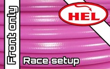 PINK YZF R1 2004-2005 RACE SETUP HEL BRAIDED BRAKE LINES