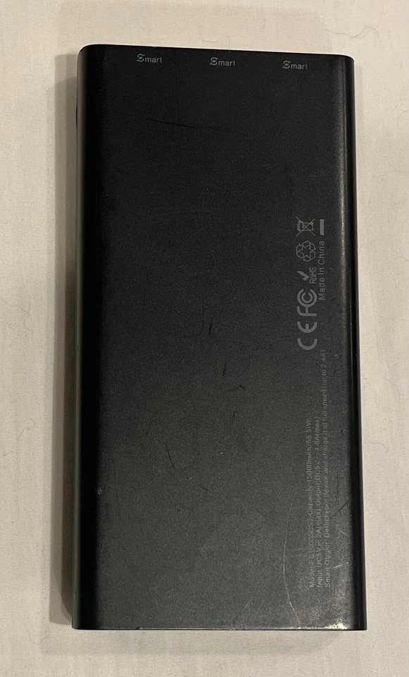 EasyAcc Powerbank Portable Battery 15,000mAh Model PB15000CS2 w/ Charging Cable - Image 2 of 4