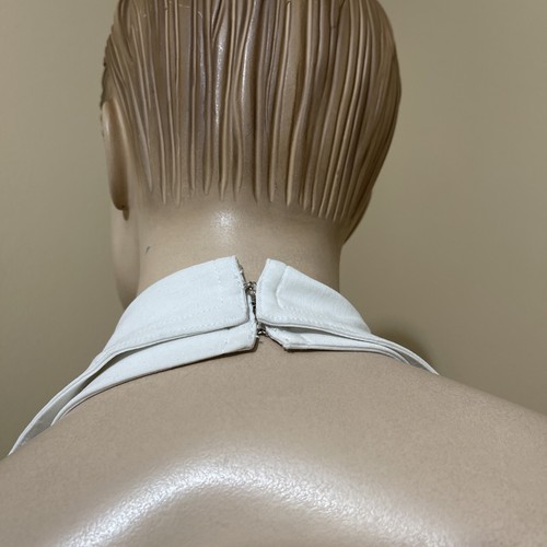 Women’s White Polyester Casual Opened Belted Zipper Buttons Size S Jumpsuit - Picture 16 of 20