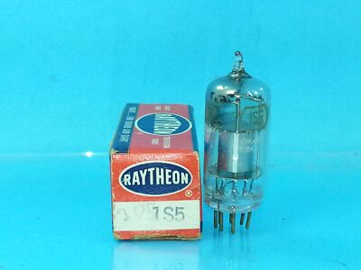 RAYTHEON 1S5  TUBE NOS NIB ABSOLUTELY NEW MINT SINGLE TRANSOCEANIC