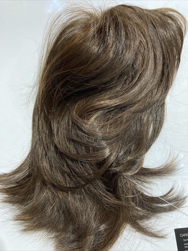 Toni Brattin Stylish Shag Long Styled Wig Medium Brown Plus - Picture 3 of 6