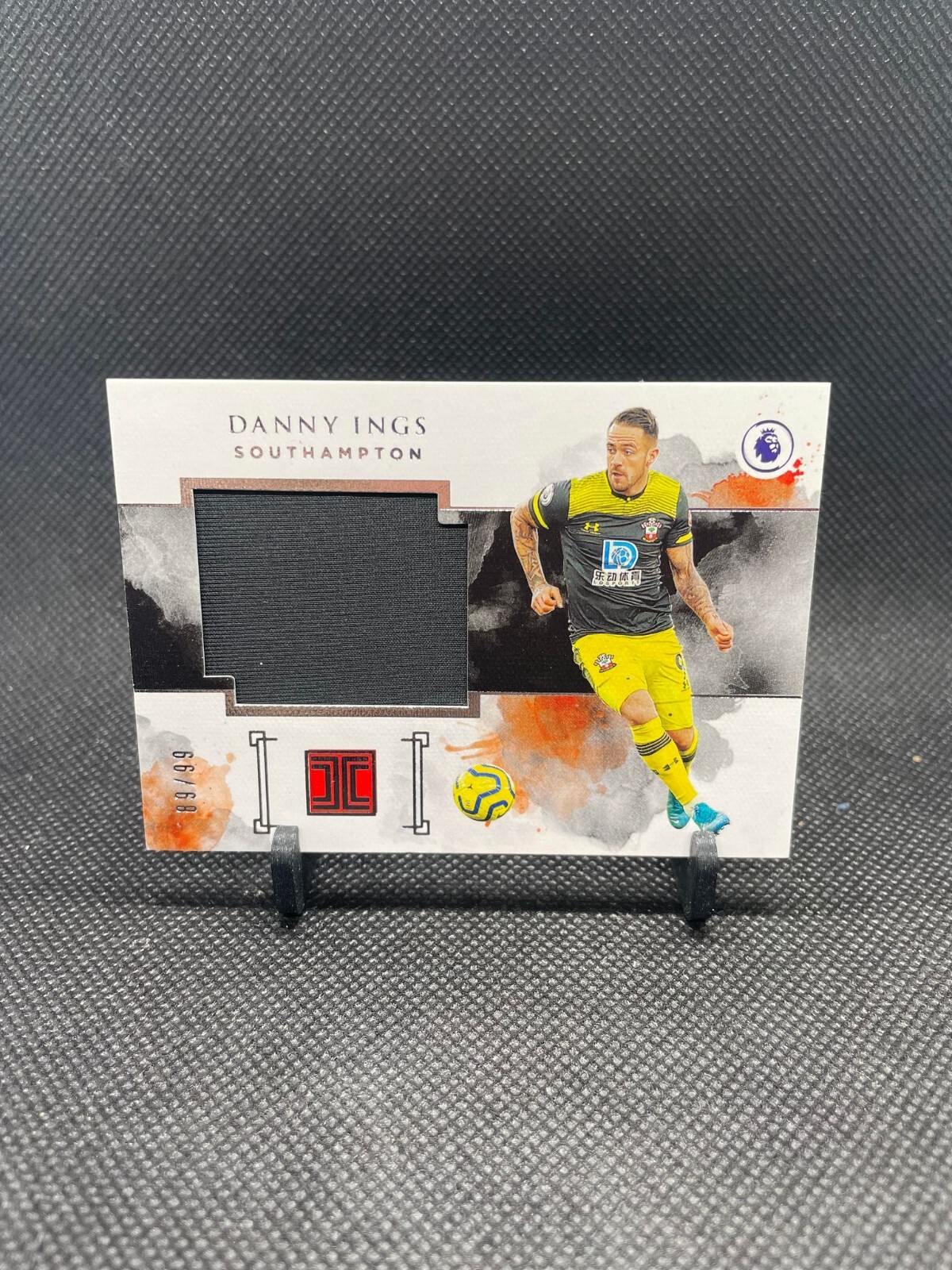 2019-20 Panini Impeccable Premier League Soccer Danny Ings Patch /99