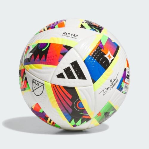 Adidas MLS Pro 2024 pallone ufficiale taglia 5 nuovo vendita al dettaglio $170 - Foto 2 di 7