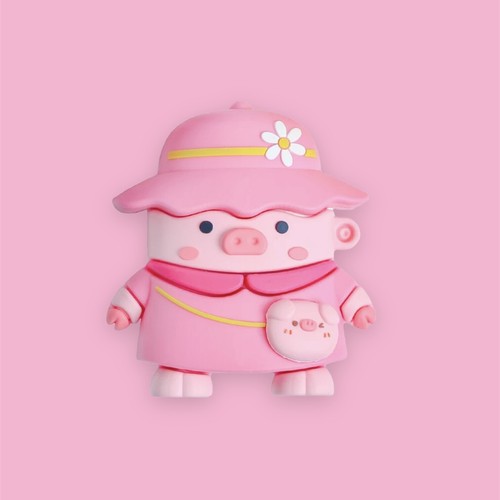 AIRPODS CASE 3D CUTE CARTOON ANIMAL DESIGN SILICONE FUN EARPHONE COVER UK STOCK - Picture 26 of 49