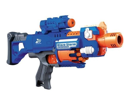 Kids Toy Dart Blaster Gun Blaze Storm Assault Rifle Army Includes 20 Foam Darts - Picture 9 of 11