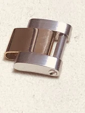 Factory 18k yellow gold & SS Oyster Link Rolex Date #15203 15232 15053 Width 14