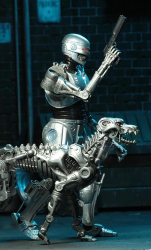 ROBOCOP Vs TERMINATOR 2-Pack ENDOCORP-TERMINATOR DOG 7″ Action Figure 18 cm NECA - Imagen 5 de 7