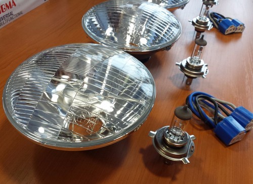 BMW E3 E9 E12 E24 Complete headlights Kit 4x New Euro pattern - Picture 6 of 12
