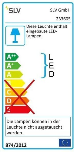 SLV DOWNUNDER OUT LED S, Wandeinbauleuchte, anthrazit - Bild 2 von 4