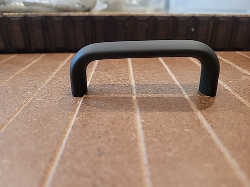 Keeler Power & Beauty K301 Oil Rubbed Bronze 3" cc Solid Brass Handle Pull - Afbeelding 6 van 8