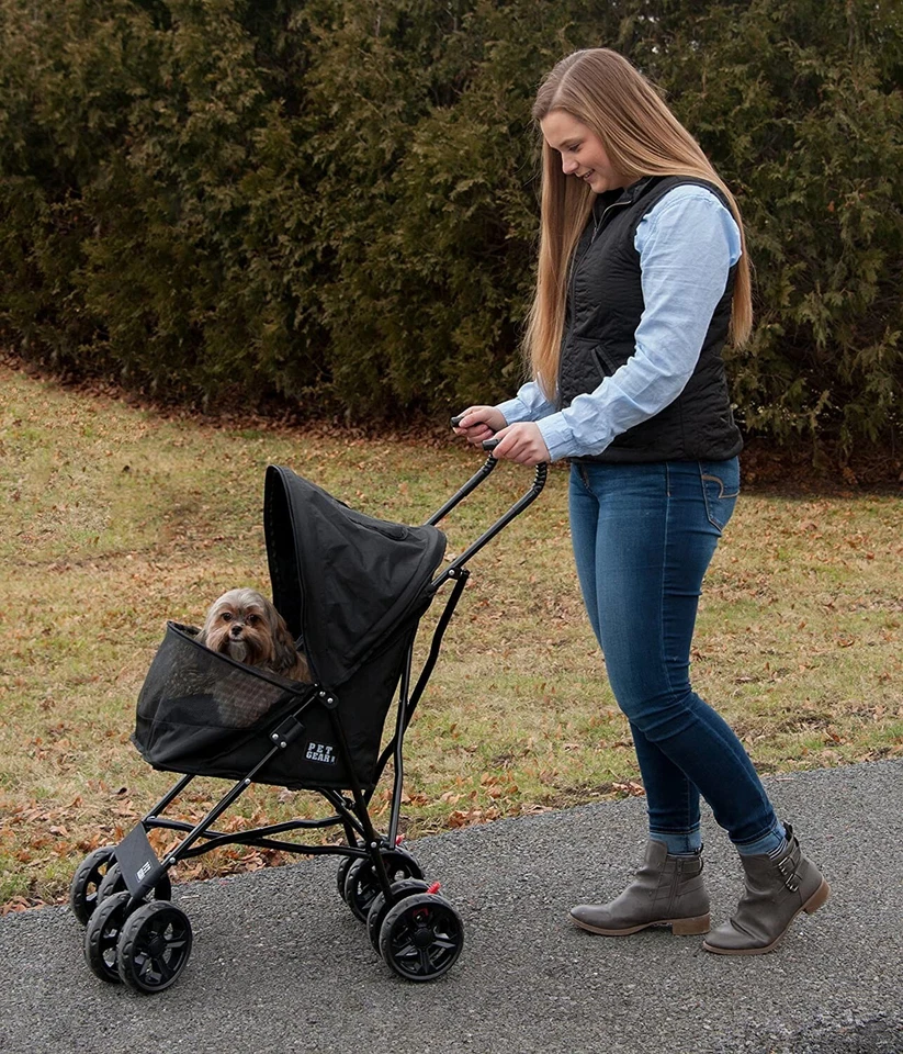 Pet Gear Travel Lite Plus Stroller, Compact, Easy Fold No Assembly Required - Image 2 of 4