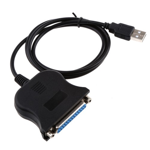 USB 2.0 zu DB25 Parallel LPT Adapter für Laptop - Kabellänge: 1,8M - Picture 2 of 5