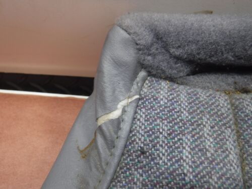 Jeep Cherokee XJ 97-01 Front Passenger Seat Bottom Fabric ONLY Mist Gray - Picture 4 of 14