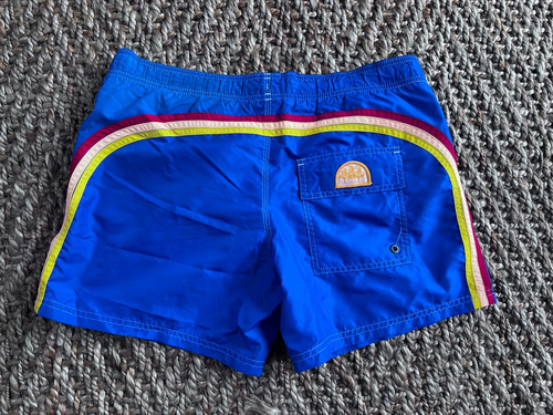 Sundek Medium Herren Badeanzug Blau