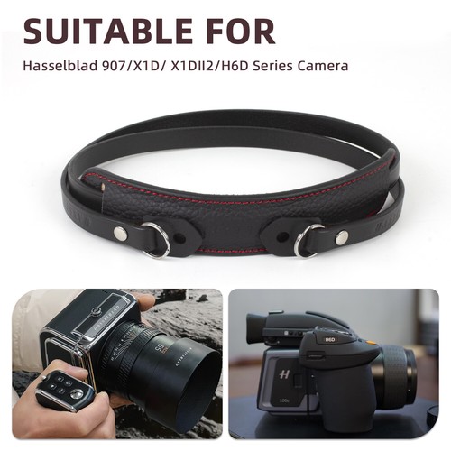 Genuine Leather Shoulder Neck Strap Padded For Hasselblad 907 X1D X1DII2 H6D - Picture 1 of 12