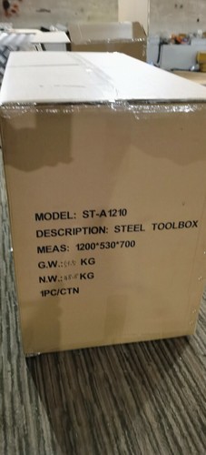 White Steel 1210MM One Tonner Toolbox Heavy Duty Tool Box For Utes Trailers & Se - Picture 8 of 8