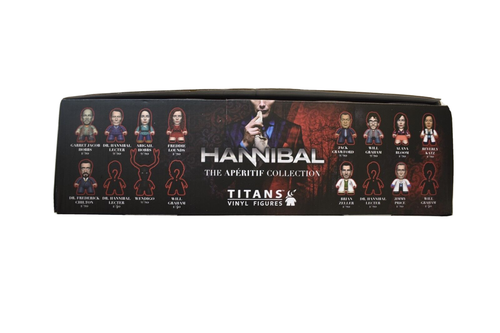 Titans Hannibal The Apéritif Collection 3" Vinyl Figures Display Box 20 Count - Picture 4 of 7