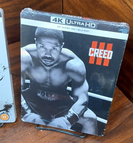 Creed 3 Movie Collection 4K/Blu-ray Steelbook - EU IMPORT-NEW-Free Box SHIPPING! - Picture 3 of 13