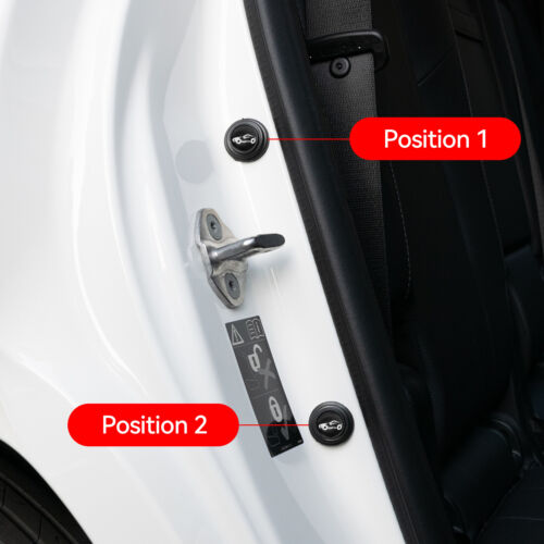 30 x Car Auto Door Anti-Shock Silicone Pad Shock Absorbing Gasket Accessories US - Picture 3 of 9