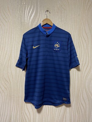 FRANCE 2012 2013 HOME FOOTBALL SHIRT SOCCER JERSEY NIKE 449680-405