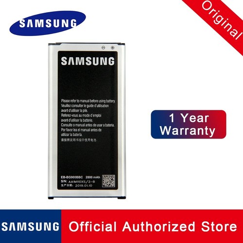 Samsung 100% Genuine Galaxy s5 S5 NFC EB-BG900BBE G900S Replacement Battery - Picture 2 of 4