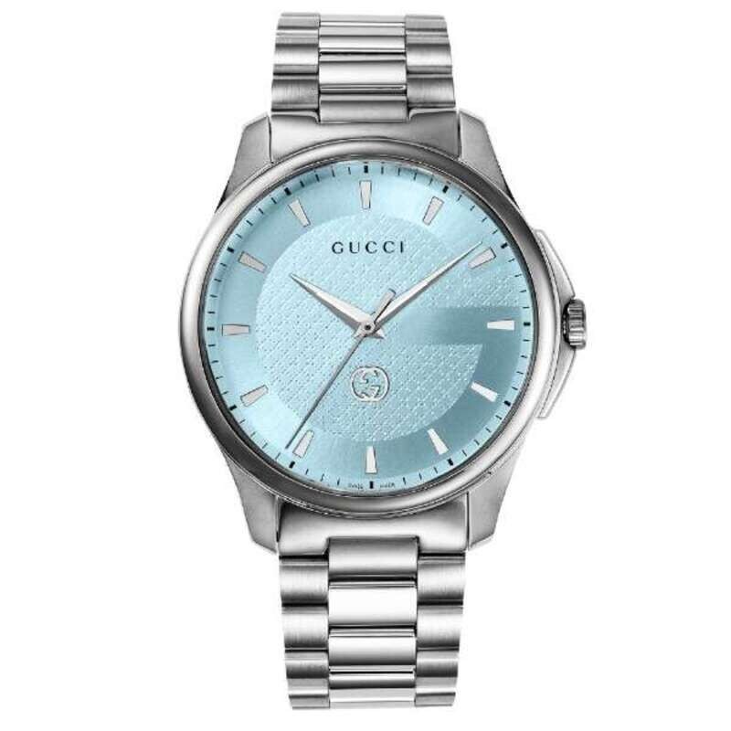 Gucci YA126372 G-Timeless Turquoise Quartz Men's Watch + Gucci YA126372 G-Timeless Turquoise Quartz Men's Watch +