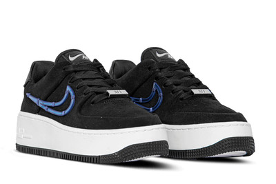 nike air force 1 sage low lx black