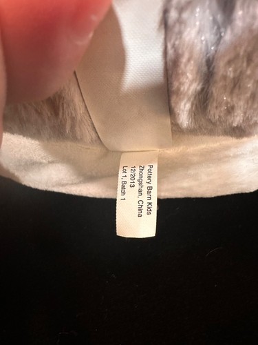Pottery Barn Kids PBK JUMBO Animal Plush Stacker Toy HTF - Picture 10 of 15