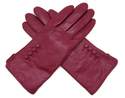 Womens Premium Quality Genuine Soft Leather Gloves Lined Driving Warm - Picture 124 of 216