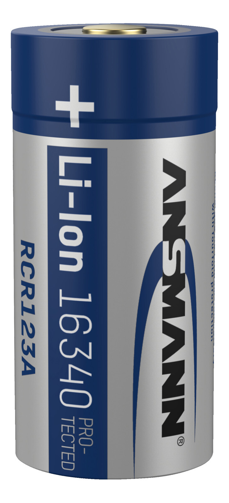 Thumbnail - Ansmann 1300-0017 Li-ion-3.6v-850mah-16340-bl Lithium Batterie Akku,