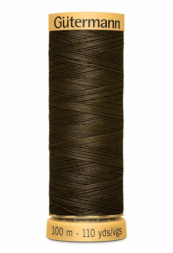 Gutermann 100% Natural Cotton 100m Hand and Machine Sewing Thread - Choose Shade - Picture 18 of 41