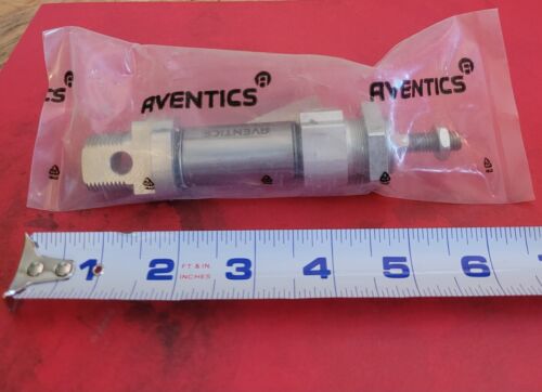 Aventics Pneumatic Cylinder MNR: 0822333501 New - Afbeelding 1 van 9