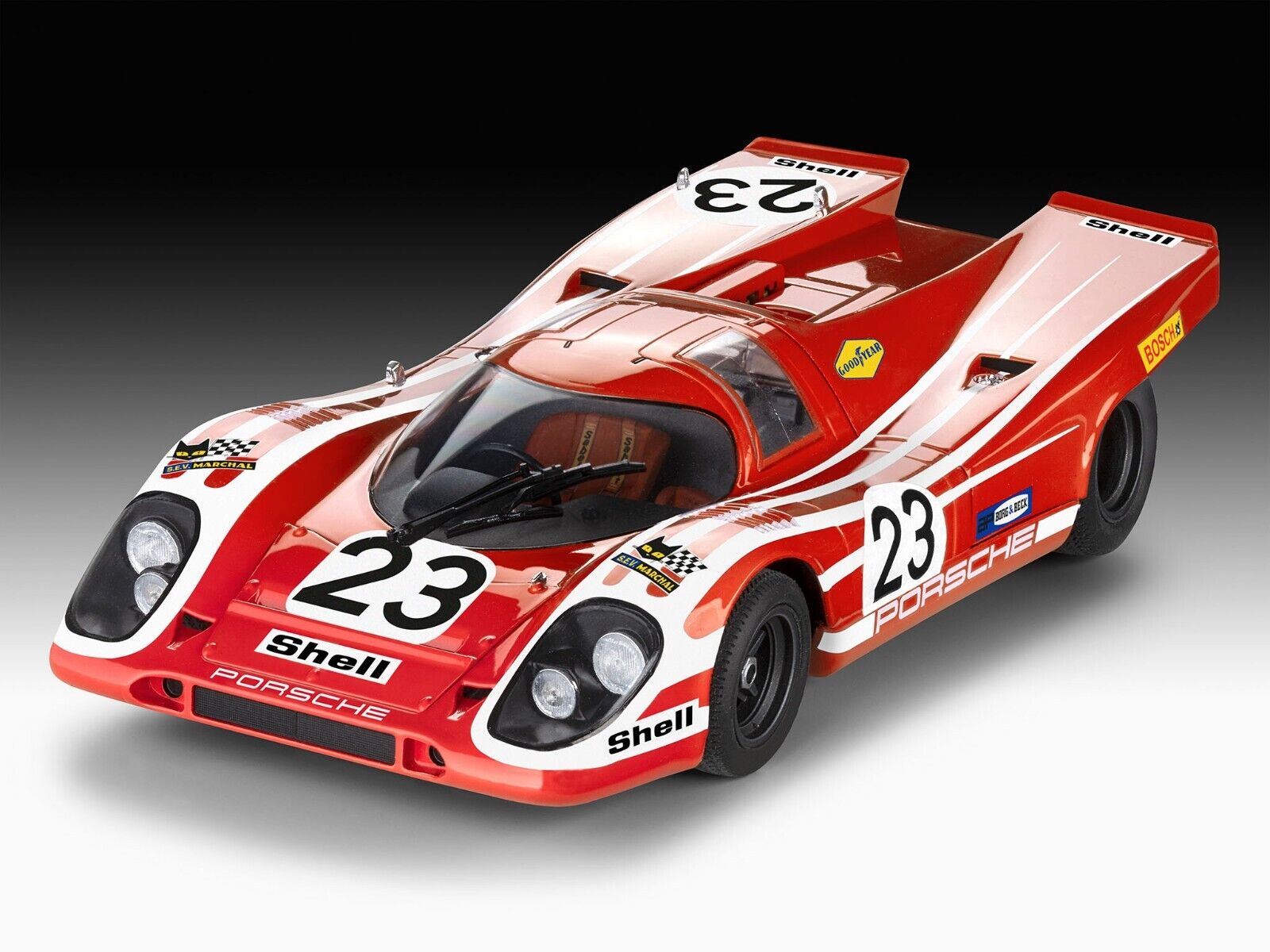 REVELL Porsche 917 KH Le Mans Winner 1970 „Limited Edition“ Nr.: 07709 1:24