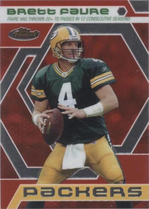 2006 Topps Finest Brett Favre #BF7 - 1 of 2
